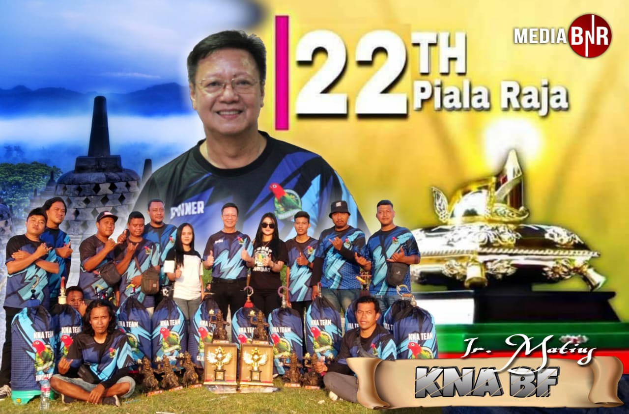 Ir. Matius sang punggawa & crew KNA BF Surabaya di Piala Raja 2022