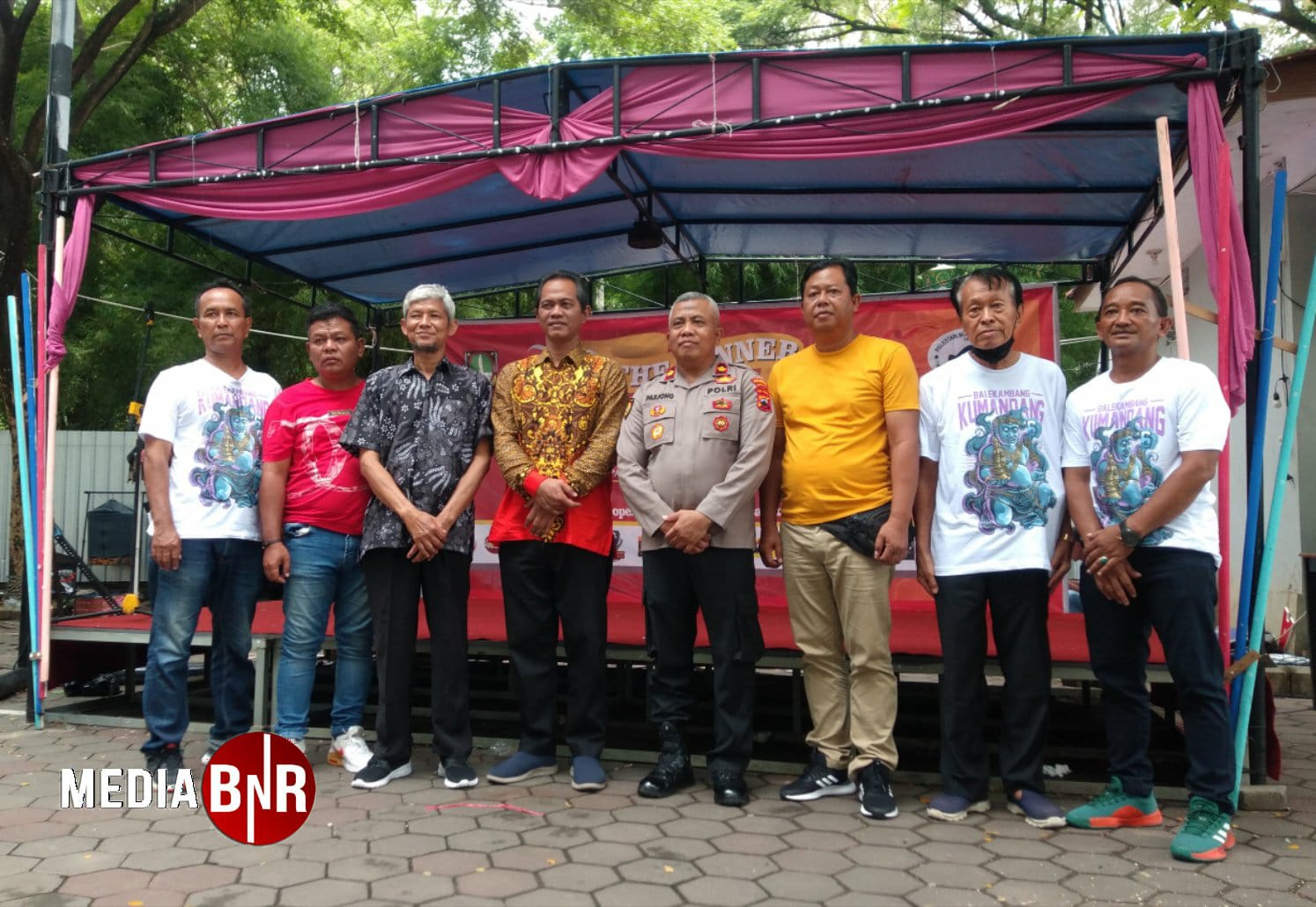 Jajaran panitia, Dinas Pariwisata, Pemkot, Polres & Pengurus PBI