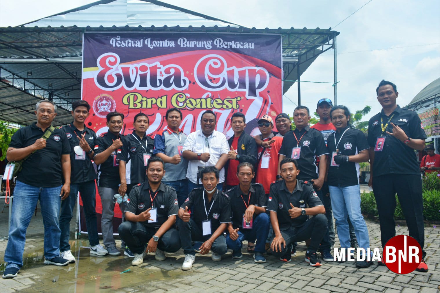 Panitia & tim juri di gelaran EVITA CUP BIRD CONTEST Purwodadi 11 Desember 2022