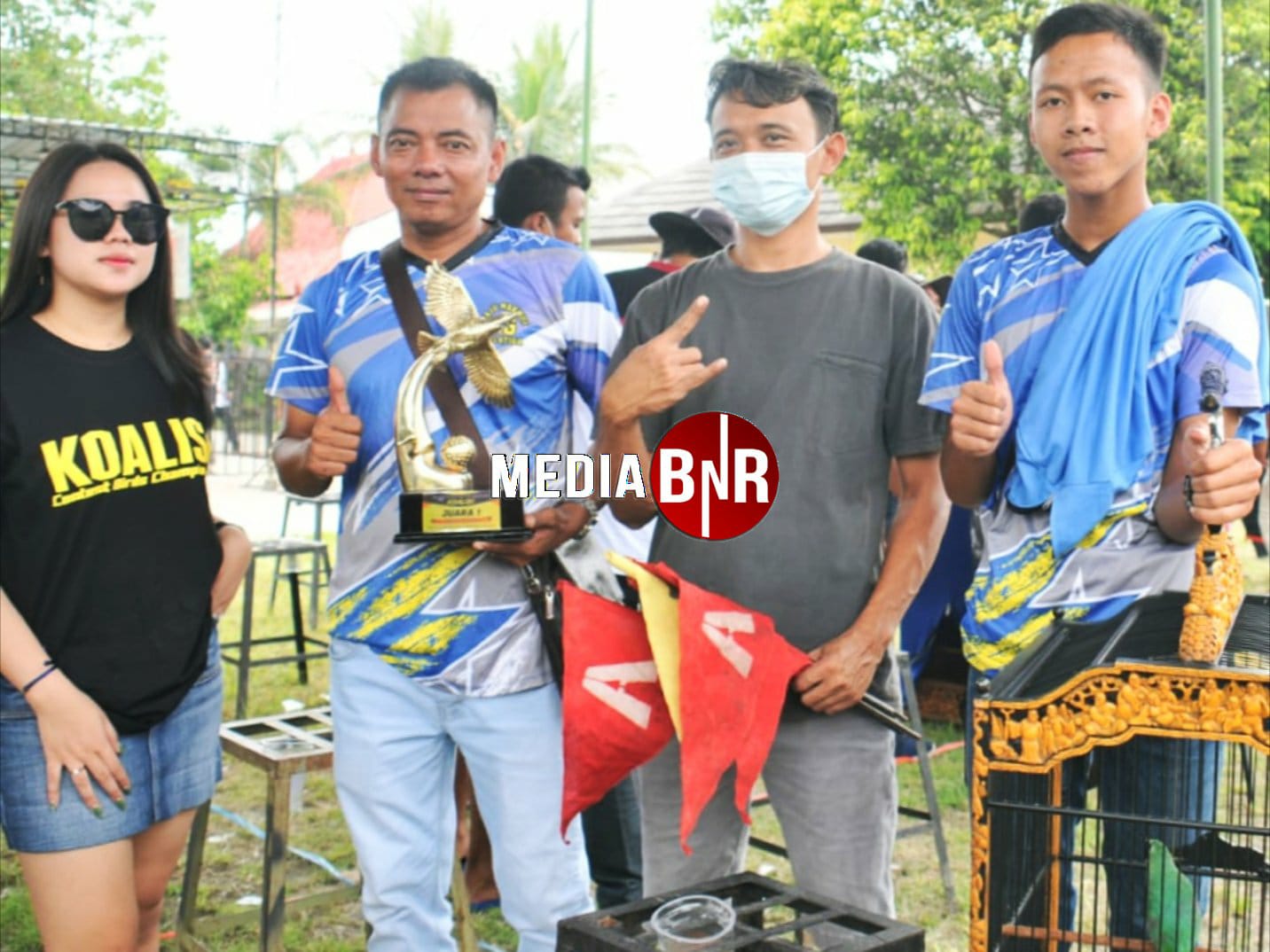 Pesona nyaris mendominasi kelas cucak hijau