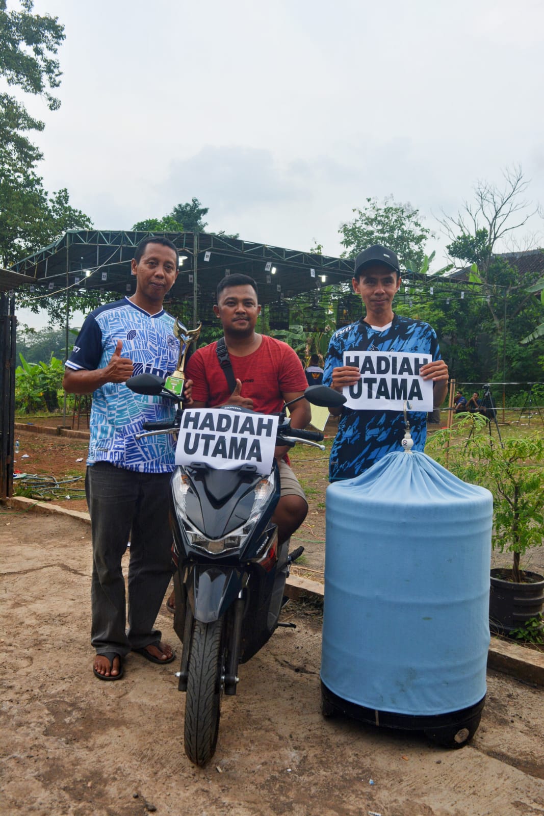 Rian RBF lewat aksi Arjuna bawa pulang hadiah utama 1 unit sepeda motor