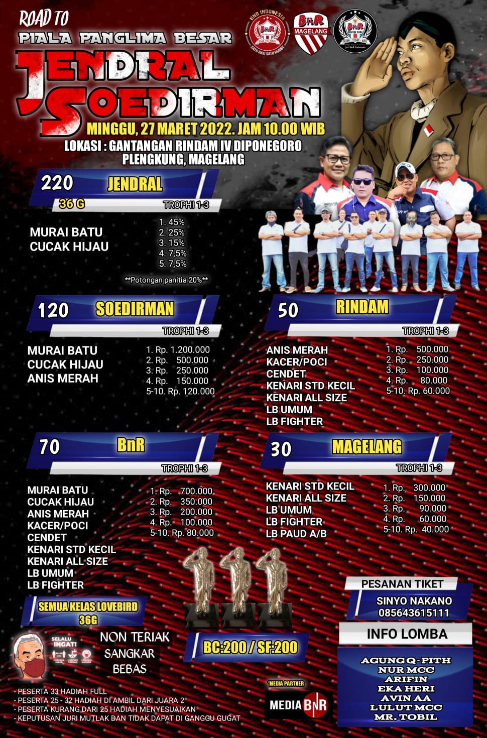 Brosur Road To Panglima Besar Jendral Soedirman Magelang (25/02/2022)
